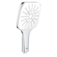 Ручной душ Grohe Rainshower SmartActive 130 Cube (3 режима струи) 26 582 LS0 белая луна