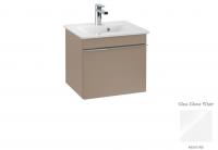 Тумба под раковину Villeroy & Boch Venticello 466х426 мм A93101RE белое стекло