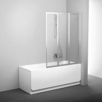 Ограждение для ванны Ravak VS3 130 795V0100Z1 белый/прозрачный