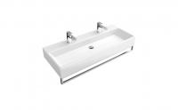 Раковина Villeroy & Boch Memento 2.0 (под 2 смесителя) 1000х470 мм 5133A101 альпийский белый