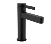 Смеситель для раковины Hansgrohe Finoris 110 CoolStart донный клапан 76024670 чёрный матовый