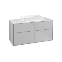 Тумба под раковину Villeroy & Boch Finion 1200х501 мм F67100GJ светло-серый