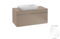 Тумба под раковину Villeroy & Boch Venticello 957х502 мм L A94701DH белый глянцевый