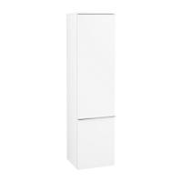 Пенал Villeroy & Boch Venticello 404х372х1546 мм петли слева A95101MS белый матовый